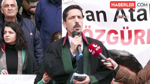 Çağlayan Adliyesi Önünde 'Can Atalay' Açıklaması: Bir Yargı Organının Bağlı Olmakla Yükümlü Olduğu Anayasaya Uymaması Hiç Birimizin Güvende...
