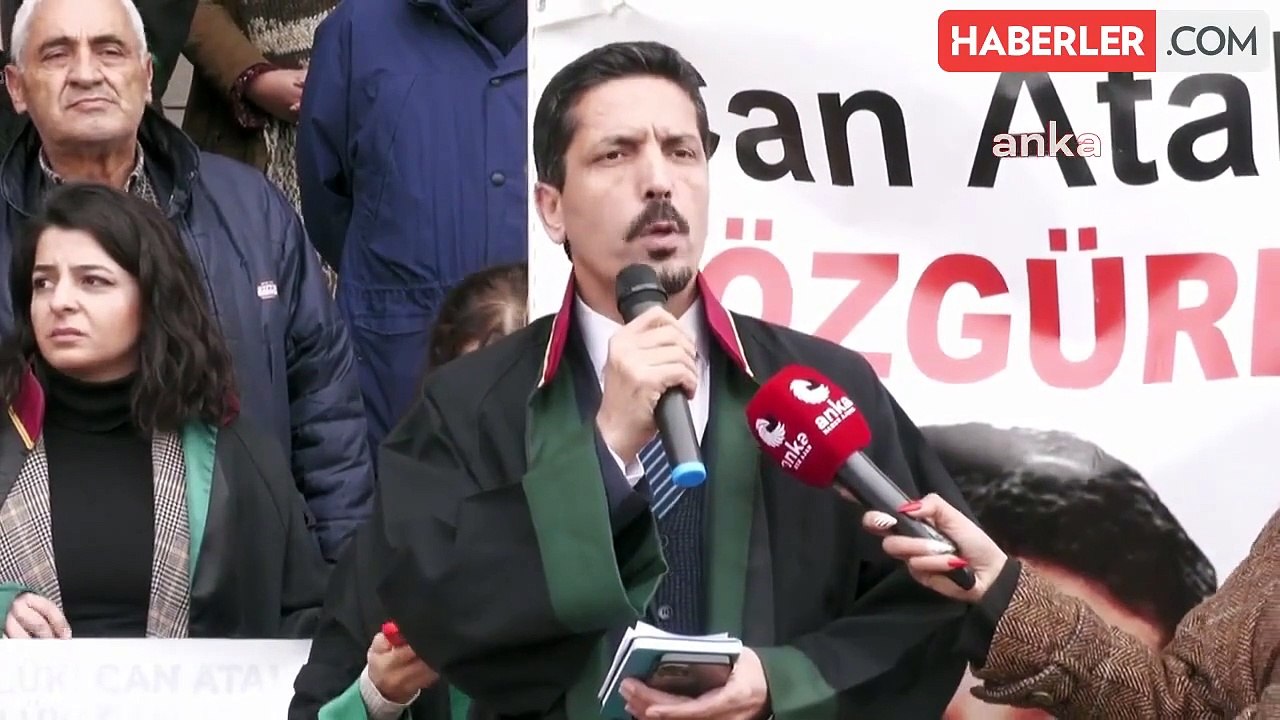 Çağlayan Adliyesi Önünde 'Can Atalay' Açıklaması: "Bir Yargı Organının Bağlı Olmakla Yükümlü Olduğu Anayasaya Uymaması Hiç Birimizin Güvende...