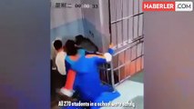 Çin'de 7,8'lik depreme okulda yakalanan 270 öğrenci, 3 dakika içinde tahliye edildi