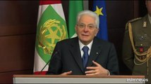 Mattarella alle Forze armate: la Repubblica vi ? riconoscente per ci? che fate