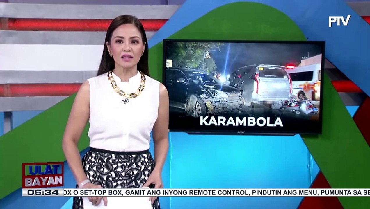 Anim sugatan sa karambola ng anim na sasakyan sa Q.C.