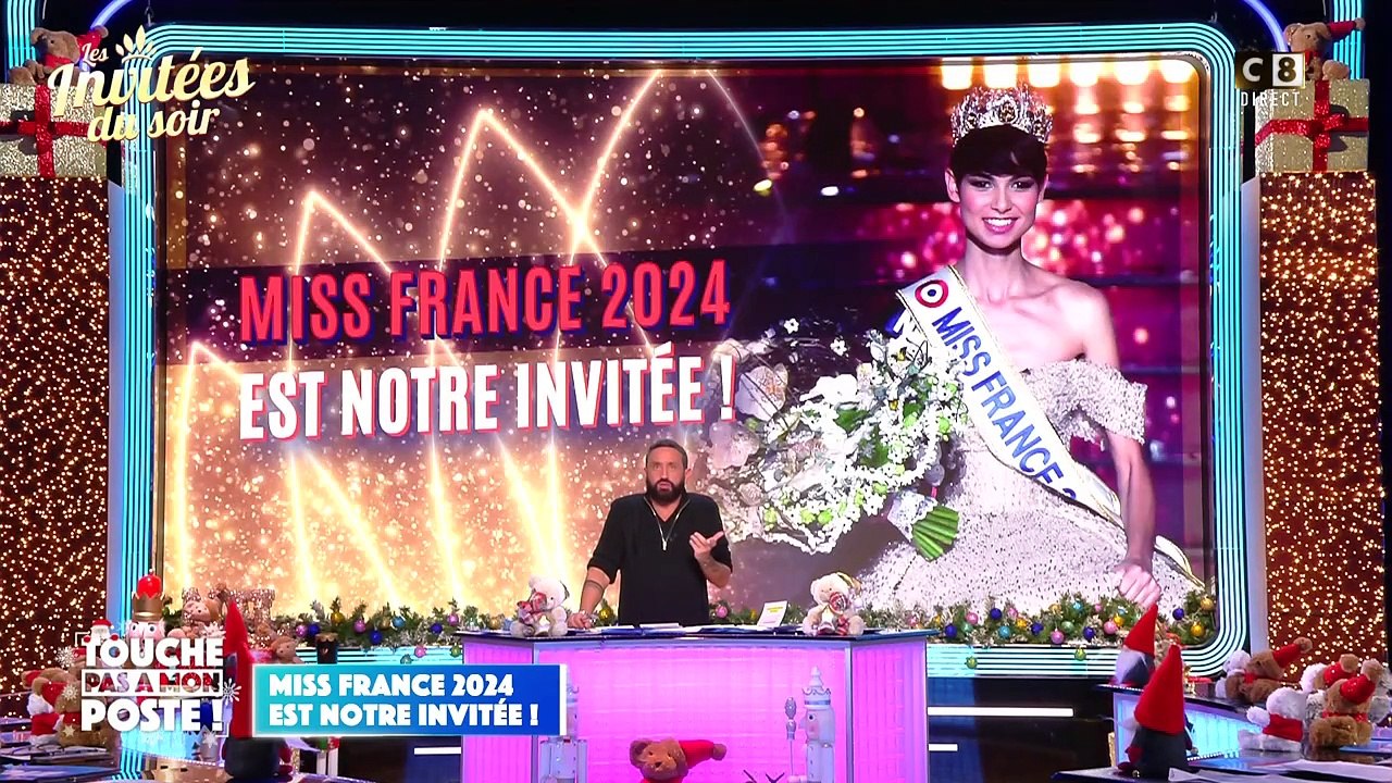 Miss France 2024 Eve Gilles dans TPMP le mardi 19 décembre, elle explique le jour où elle a coupé ses cheveux
