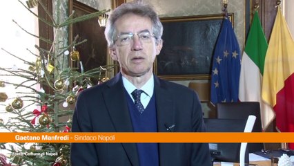Sindaco di Napoli "Auguri per un anno di pace, salute e opportunità"