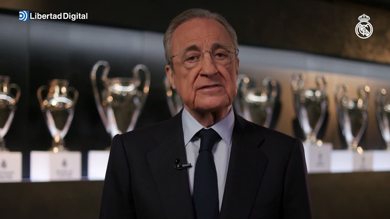 Florentino Pérez defiende la Superliga: "El fút...