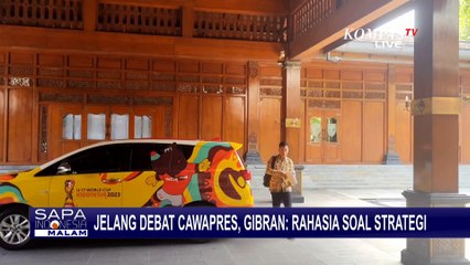 Gibran Irit Bicara Saat Ditanya Persiapan Debat Cawapres: Rahasia Soal Strategi