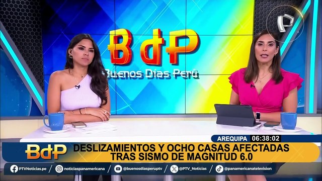 Sismo en Arequipa: reportan 30 viviendas dañadas y más de 850 metros de carreteras dañadas en Castilla