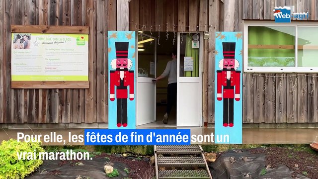 Emilie Gryspeerdt fabrique des bûches glacées fermières