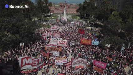 Argentine: la gauche organise la première manifestation contre Milei