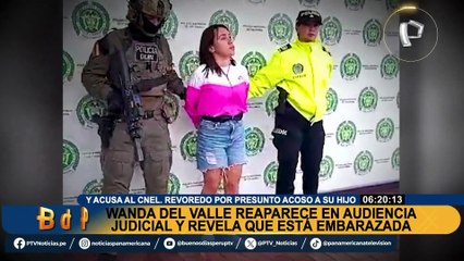 Wanda del valle: expareja del ‘Maldito Cris’ aparece en audiencia y revela que está embarazada