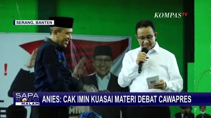 Anies Sebut Cak Imin Kuasai Materi dan Siap Bertarung di Debat Cawapres Esok