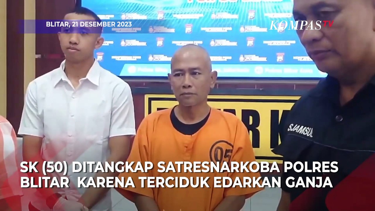 Siapkan Ganja untuk Pesta Tahun Baru, Pengedar Diciduk Polisi