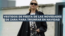 vestidos de fiesta de las novedades de Zara para triunfar en Navidad