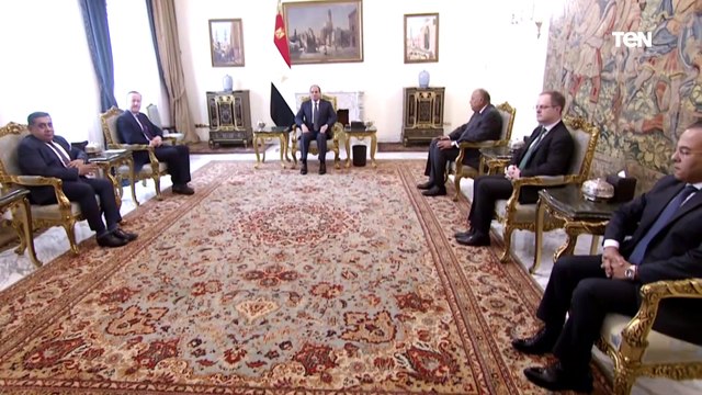 الرئيس السيسي يستقبل وزير خارجية المملكة المتحدة و يطلع على تطورات عدد من المشروعات القومية