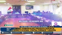 Shimabukuro presenta denuncia constitucional contra Patricia Chirinos y Luis Aragón: ¿De qué los acusa?