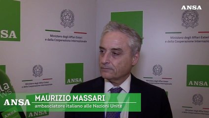 Medio Oriente, Massari: "Risoluzione Onu per aprire valichi su Gaza"