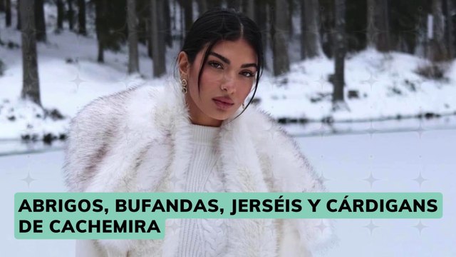 abrigos, bufandas, jerséis y cardigans de cachemira