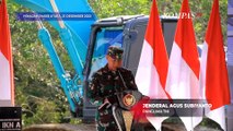 Potret Panglima TNI Dampingi Jokowi Groundbreaking di IKN