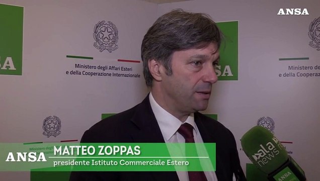 Zoppas: Ice al fianco del governo per far crescere l'export