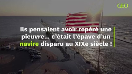 États-Unis : un père et sa fille pensaient avoir repéré une pieuvre... c’était l’épave d’un navire disparu au XIXe siècle !