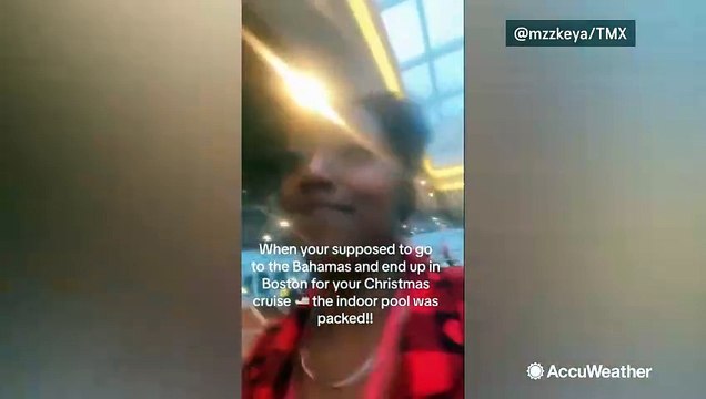 Passenger documents cruise ship unexpectedly diverted