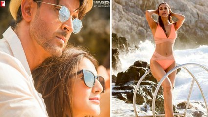 Hotness of Romance | Vaani Kapoor & Hrithik | Ghungroo Song