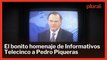 El bonito homenaje de Informativos Telecinco a Piqueras en su despedida
