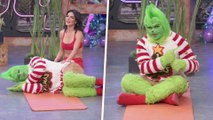 Tonifica tu cuerpo como El Grinch con la rutina de yoga de Hoy