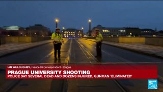 Prague police say several dead in university shooting, gunman 'eliminated' • FRANCE 24 English