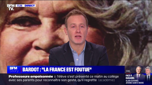 On voit ce que donne une personnalité libérée du politiquement correct : Tugdual Denis (directeur de la rédaction de Valeurs Actuelles) revient sur l'interview de Brigitte Bardot dans son magazine