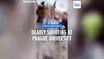 At least 10 killed in mass shooting in downtown Prague