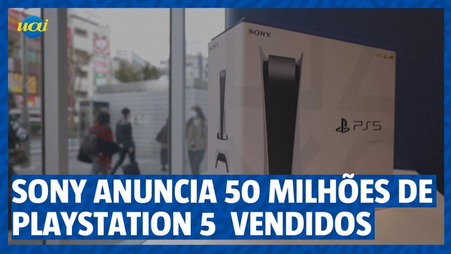 Sony anuncia 50 milhões de unidades vendidas do Playstation 5