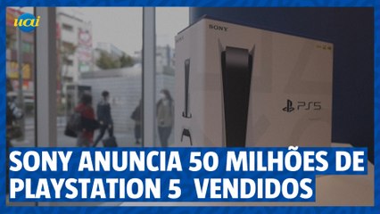 Sony anuncia 50 milhões de unidades vendidas do Playstation 5