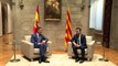 Sánchez y Aragonès pactan otra reunión de la mesa de diálogo y una ley de plurilingüismo
