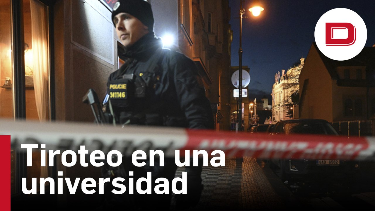 Al menos 15 muertos y 24 heridos durante un tiroteo en la Universidad Carolina de Praga
