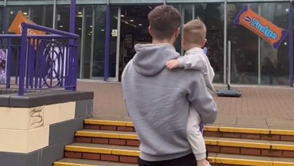 Family basks in chocolicious glory during delectable trip to Cadbury World