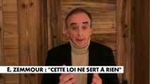 Éric Zemmour : «A Reconquête, nous avons un bouclier migratoire qui établit neuf mesures majeures : suppression du droit du sol, suppression du regroupement familial et de l'immigration familiale... »