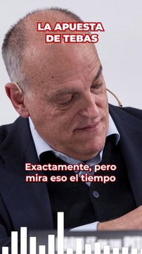 El órdago de Tebas si finalmente se jugara la Superliga