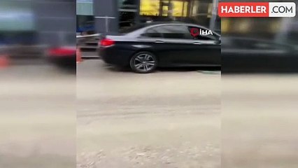 Esenyurt'ta dakikalar içinde 400 bin lira değerinde gösterge panelini böyle çaldılar