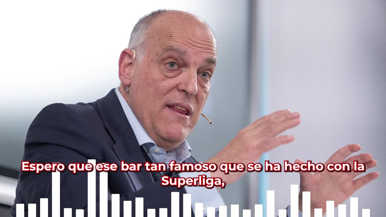 Tebas considera incomprensible que la retransmisión de la Superliga sea gratisTebas considera incomprensible que la retransmisión de la Superliga sea gratis
