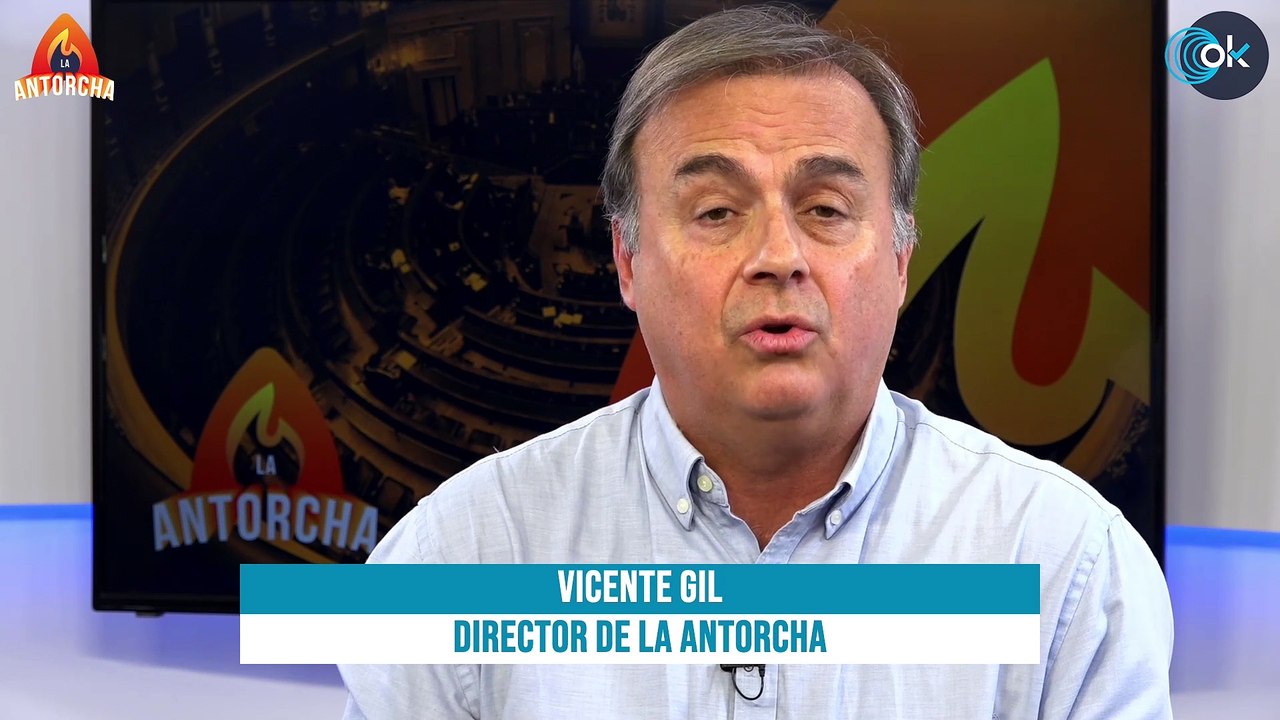 Vicente Gil: "Aragonés le ha hecho a Sánchez un Míriam Nogueras con la bandera de España"