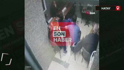 Hatay'da maç izleyen vatandaşların deprem anında yaşadığı panik