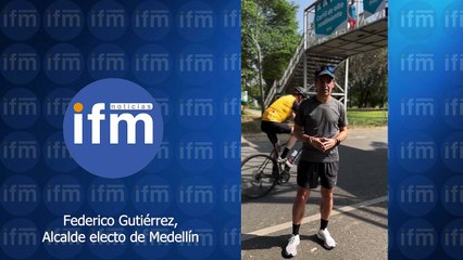 Federico Gutiérrez envía un mensaje de esperanza a los medellinenses
