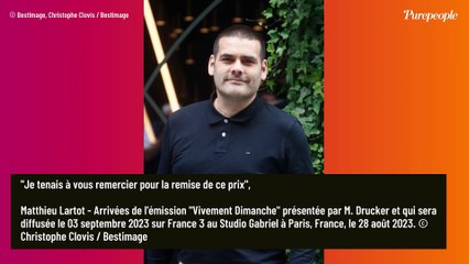 Matthieu Lartot honoré par ses pairs après son année difficile et son combat contre le cancer, Nathalie Péchalat touchée