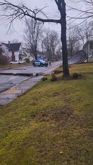 Wind Uses Trampoline As A Frisbee