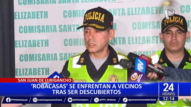 SJL: vecinos atrapan a “robacasas” y policía descubre que tenían varios delitos