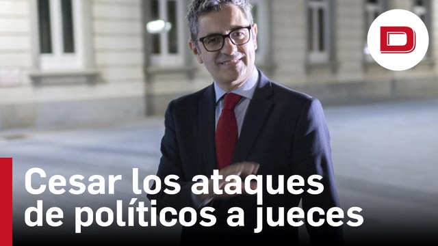 El presidente del Supremo pide a Bolaños que el Gobierno pare los ataques a jueces, magistrados y fiscales