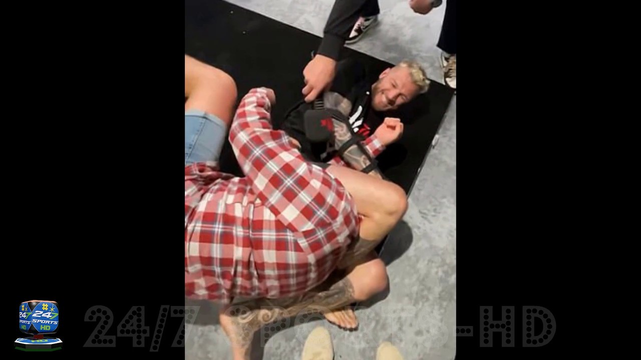 Watch the Insane Moment UFC Star Chokes a Radio Presenter Unconscious Despite Him tapping Out