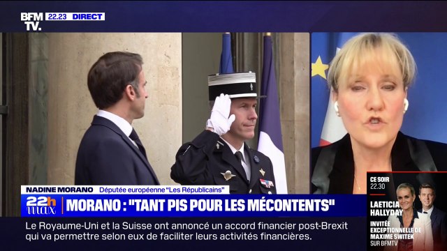 Loi immigration: On sent qu'Emmanuel Macron est mal à l'aise face à la fermeté nécessaire à mettre en place concernant la question migratoire , affirme Nadine Morano (LR)