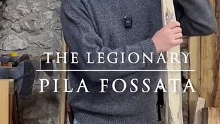 Pila Fossata #roman #history #romanartifacts #spqr #pilafossata #romanwoodworking #thelegionary