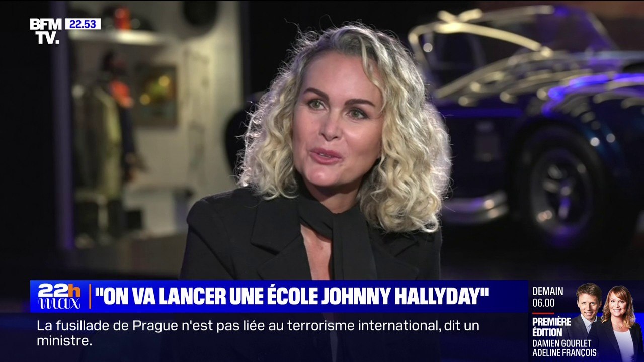 Læticia Hallyday annonce le projet d'une "école de musique" Johnny Hallyday "en province"